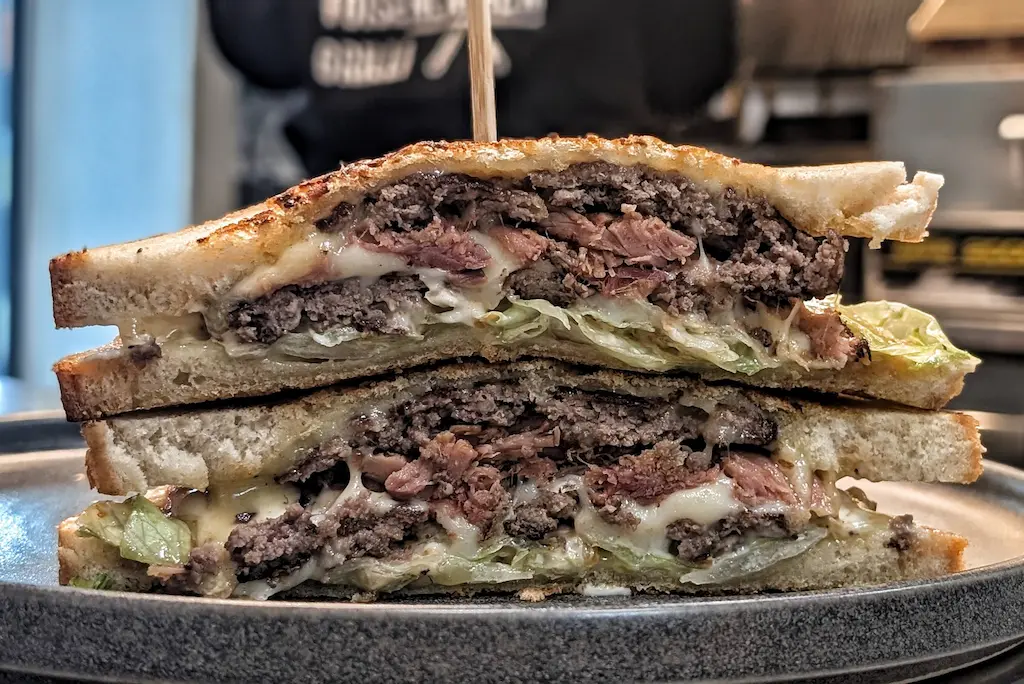 Provolone Melt toast, kausituote