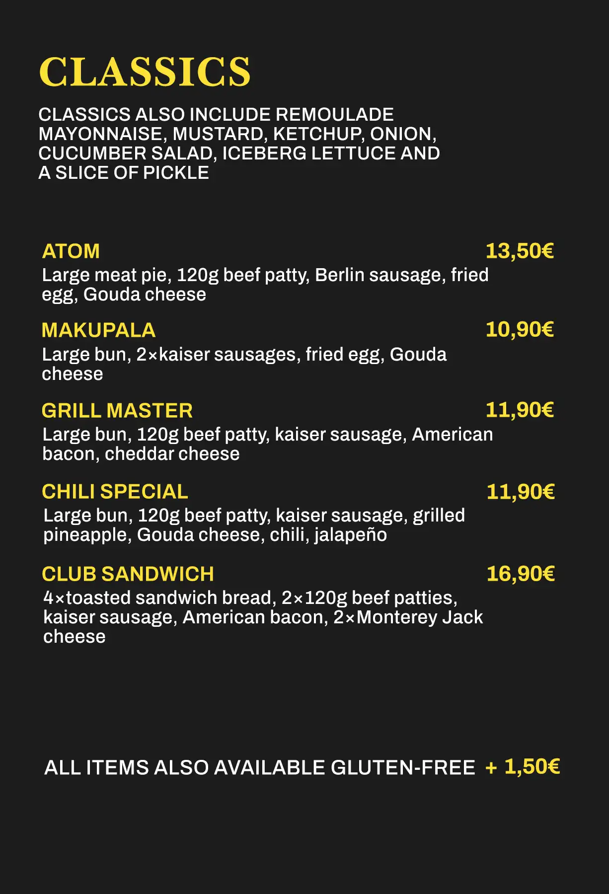 Classic grill meals part 2