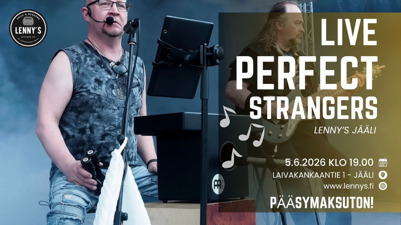 Pefrect Stranges event poster.